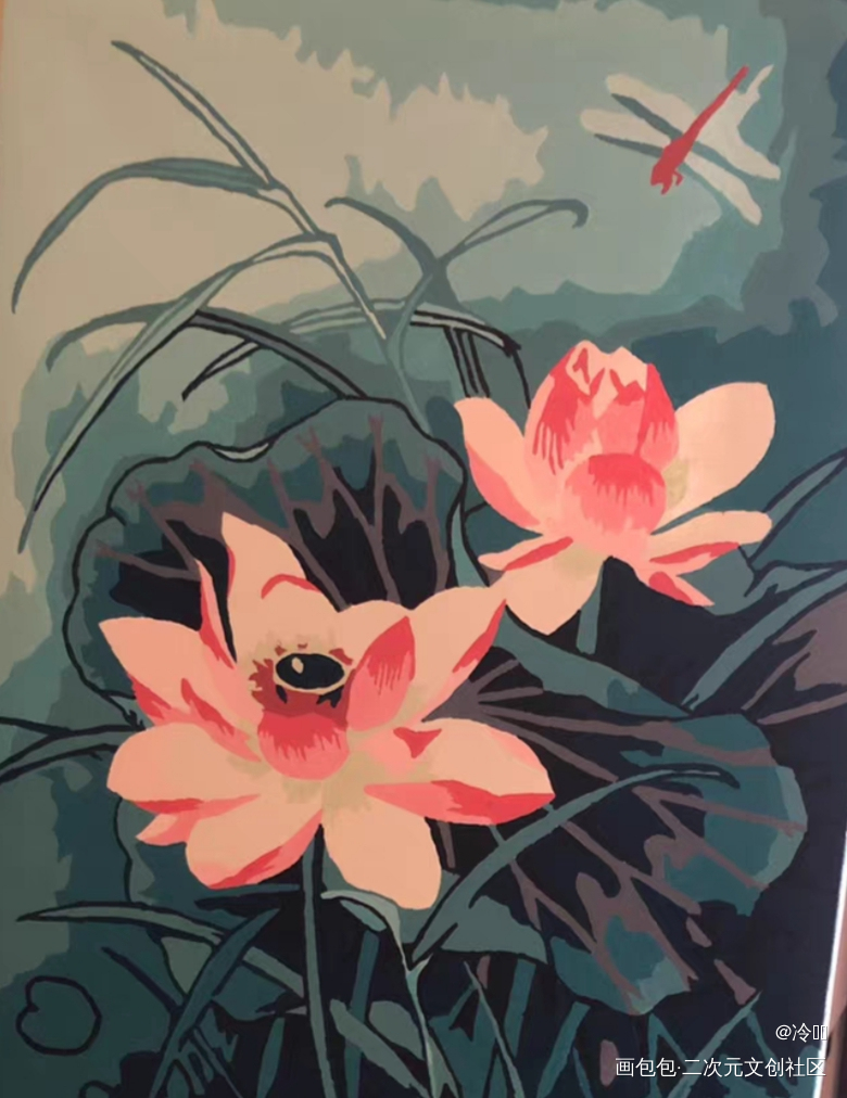 _平涂绘画作品
