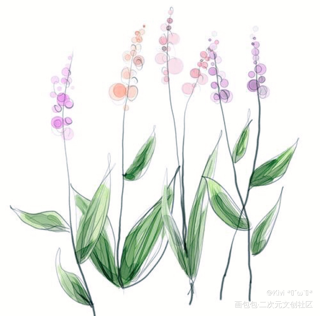 打卡_水彩绘画作品