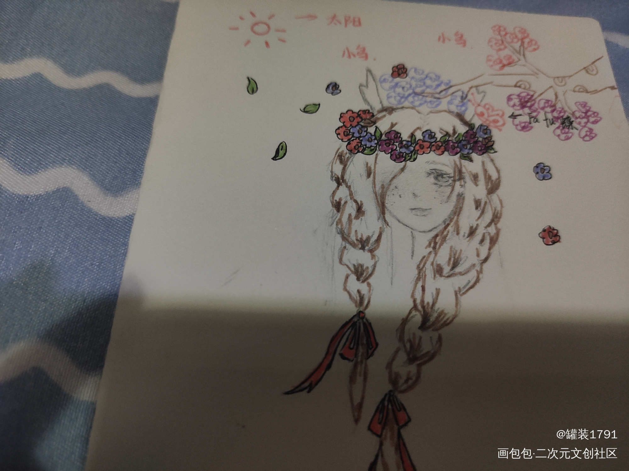 不会拍照啊ꈨຶꎁꈨຶ_摸鱼页绘画作品