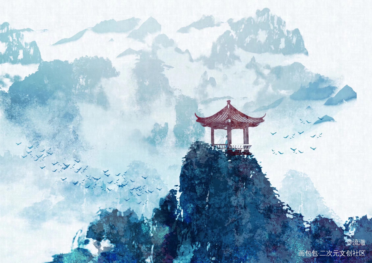 玉碧_一人之下玉碧绘画作品