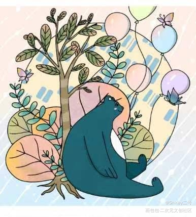 19_平涂绘画作品