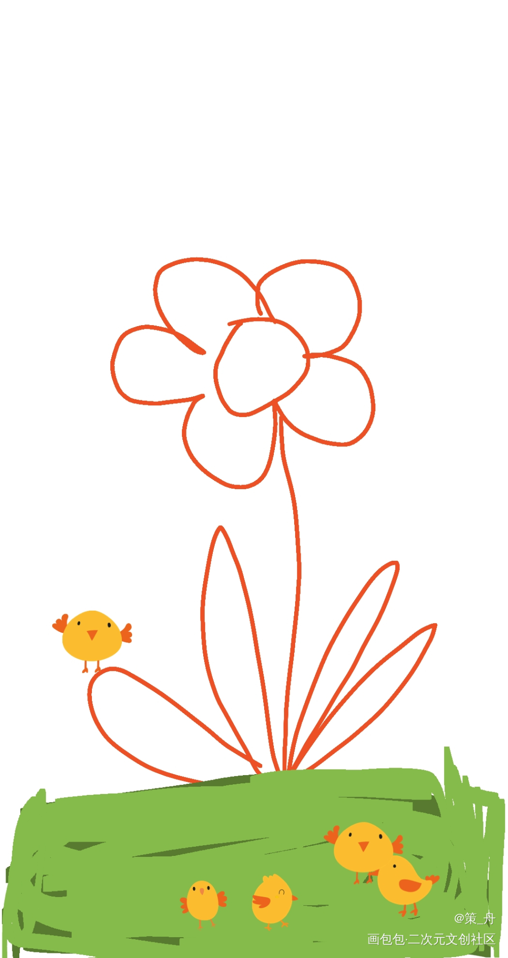 无_摸鱼页绘画作品