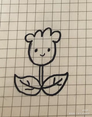 花儿_手绘绘画作品
