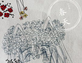 春天来啊_绘画作品