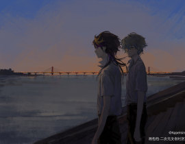 在看哪里呢_绘画作品