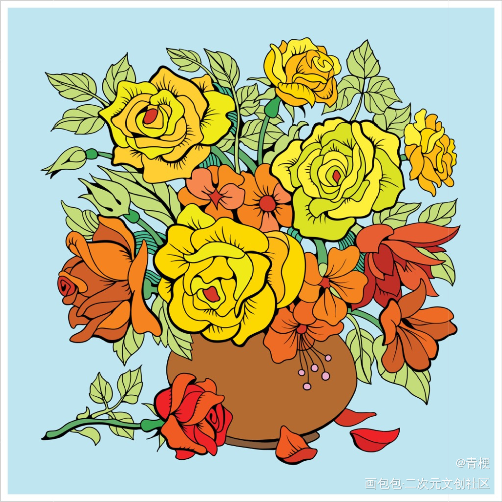 day18_平涂绘画作品