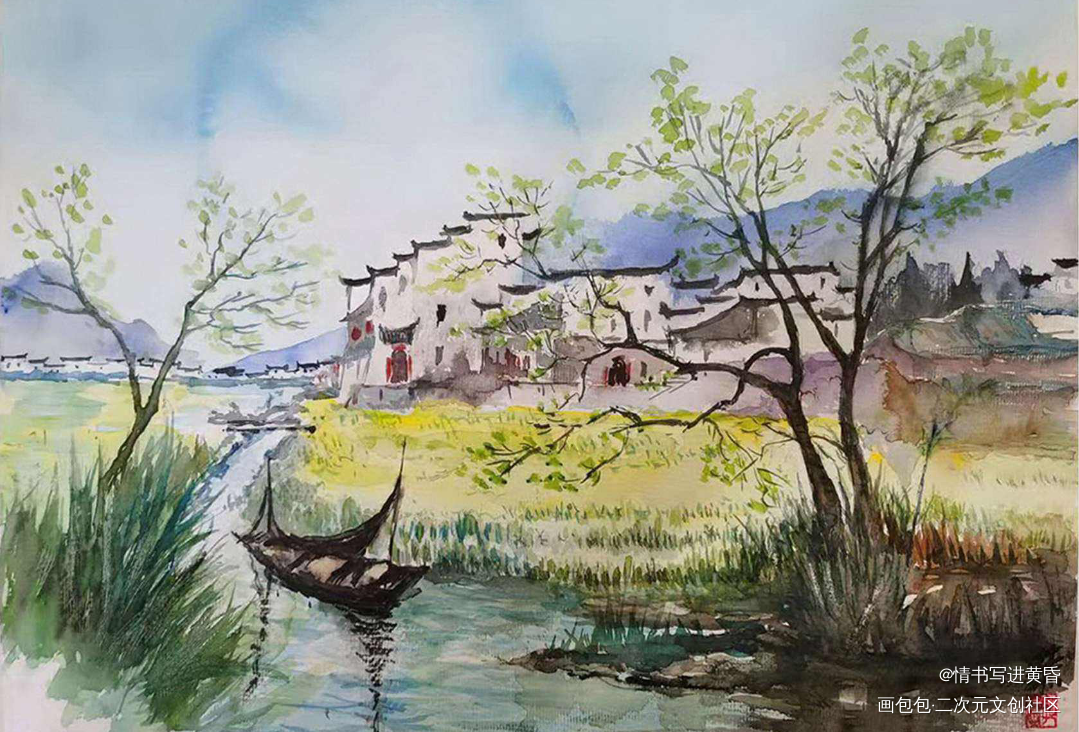 ～_摸鱼页绘画作品