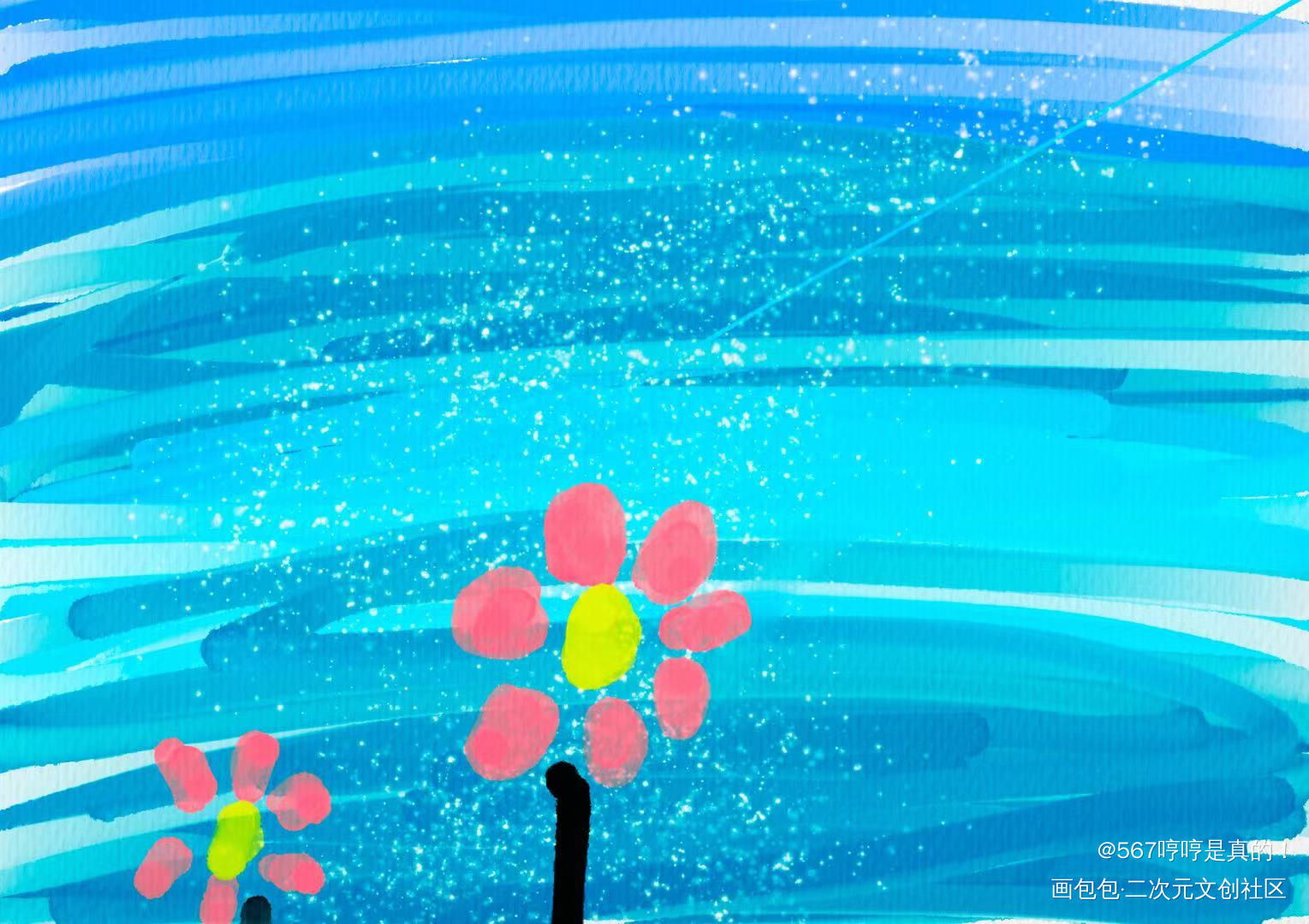 第四天_唤醒春日主题打卡绘画作品