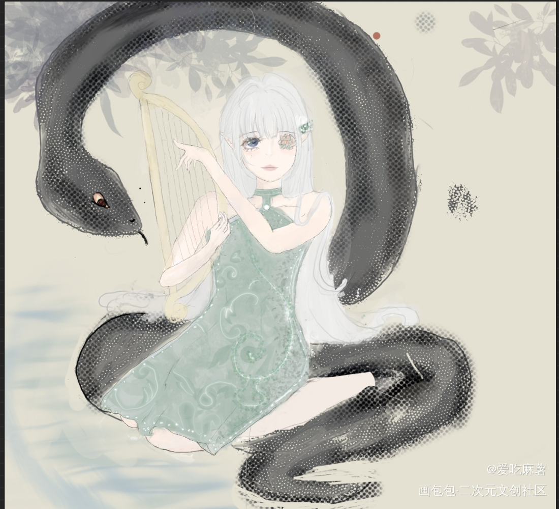 一个设_手绘立绘板绘oc绘画作品