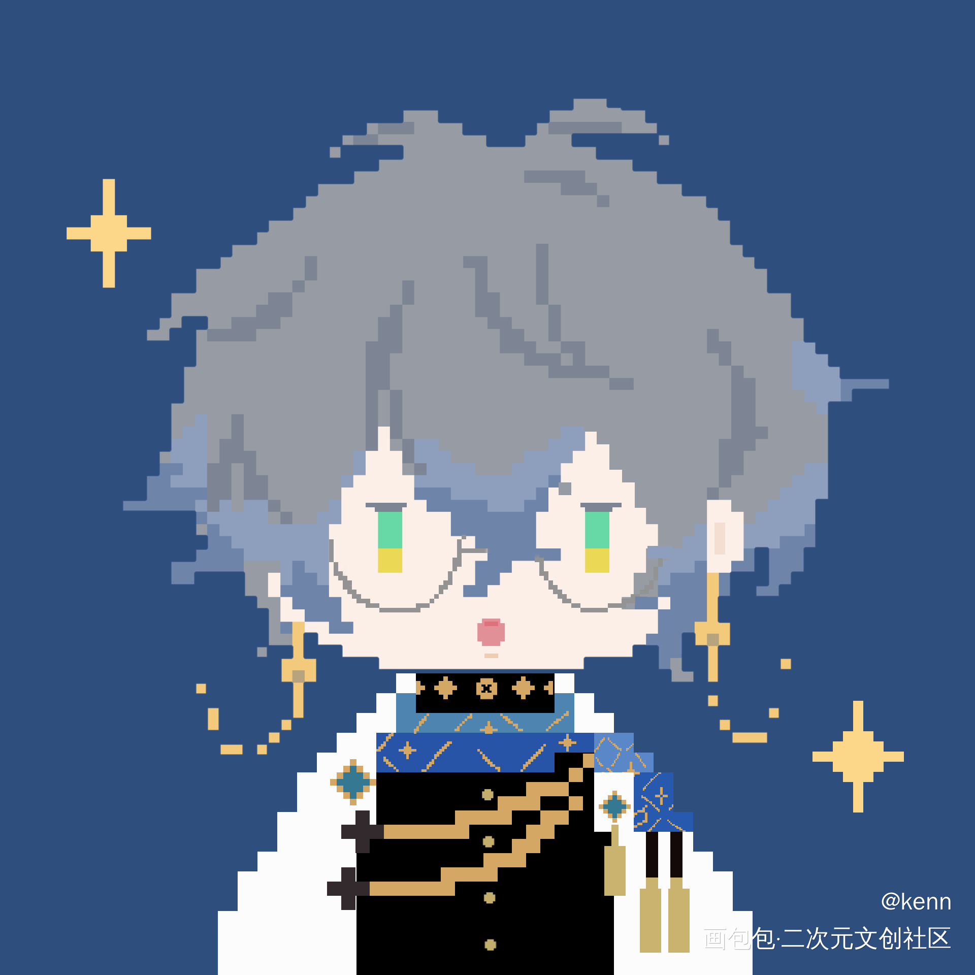 ike像素小人_luxiem绘画作品