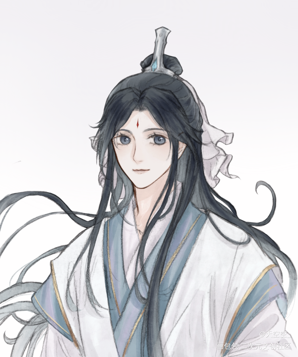 风师青玄_天官赐福古风墨香铜臭绘画作品