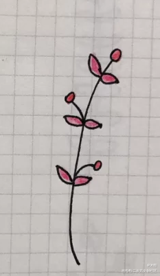 花_手绘绘画作品