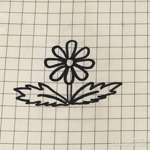 花儿_手绘绘画作品