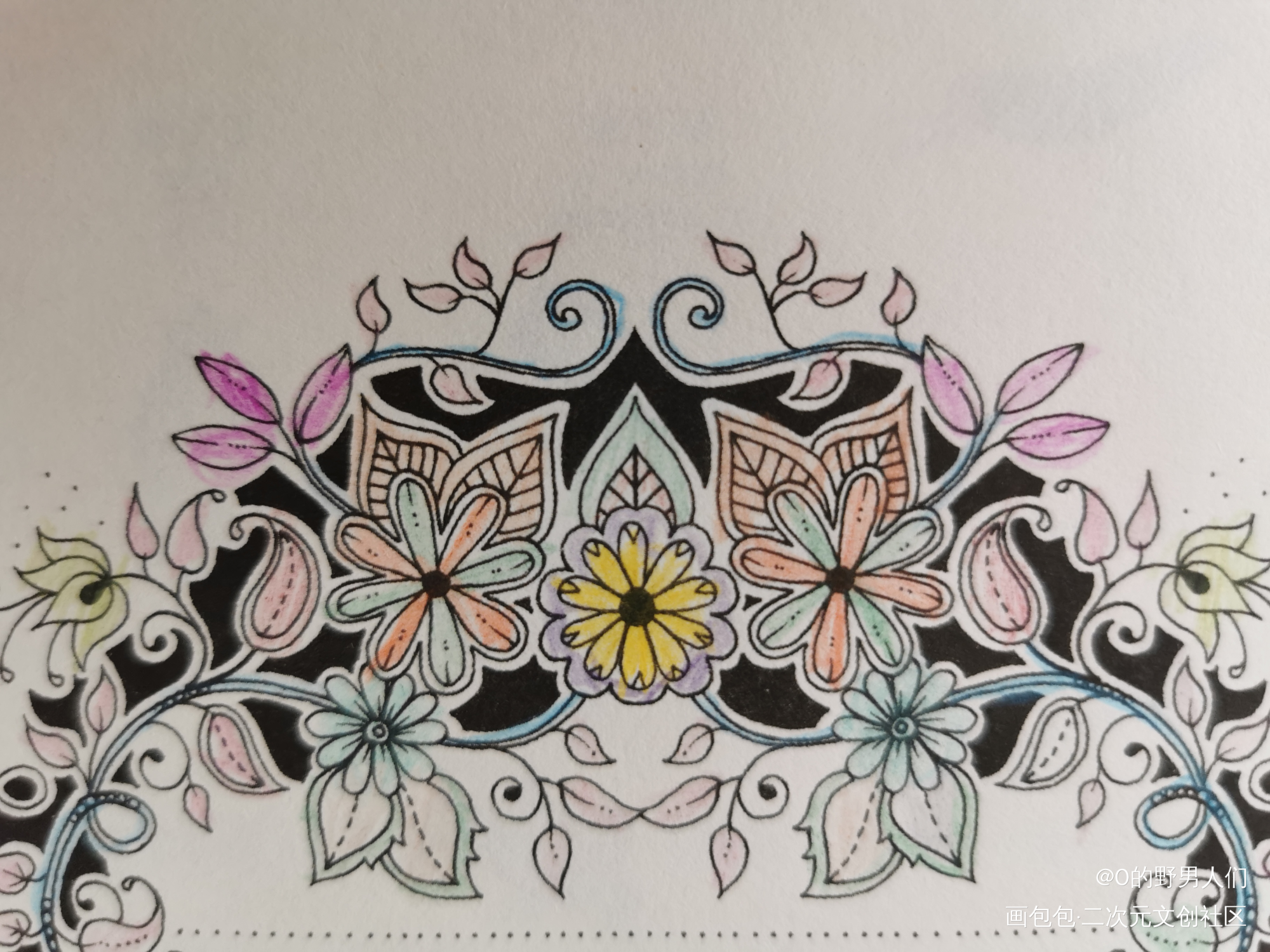 花花哈哈哈_唤醒春日主题打卡绘画作品