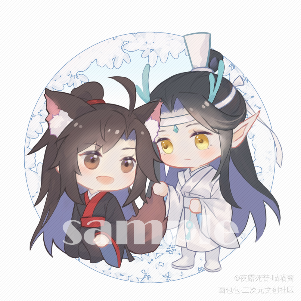 龙叽狐羡_魔道祖师忘羡绘画作品
