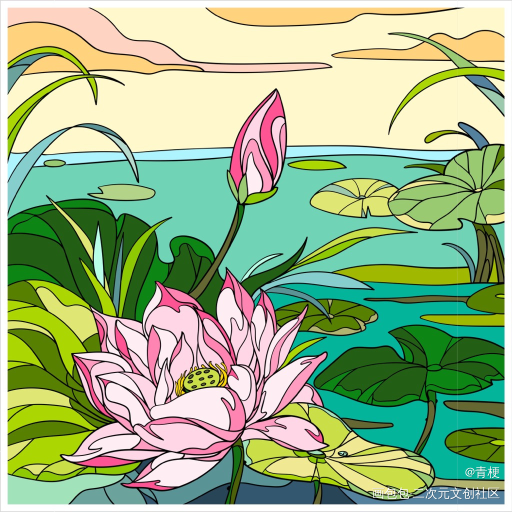 day19_平涂绘画作品