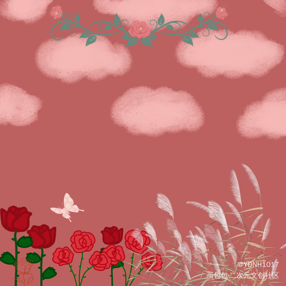 春日17_手绘绘画作品