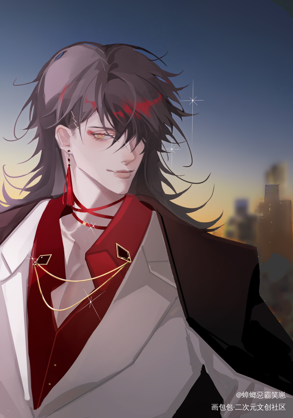 提前祝小盒生日快乐 ??❤_luxiemvoxakuma绘画作品