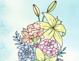 绣球_绘画作品