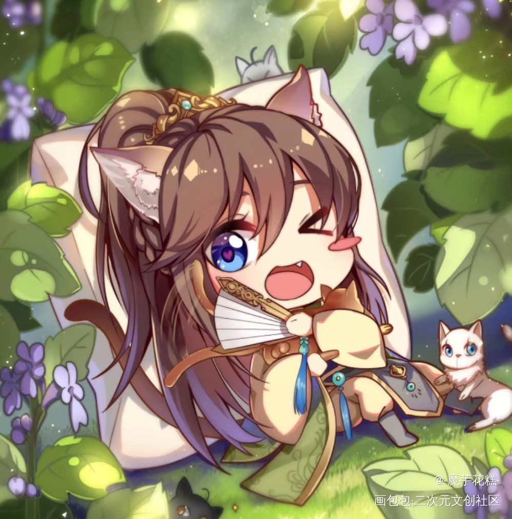 _Q版插画同人绘画作品
