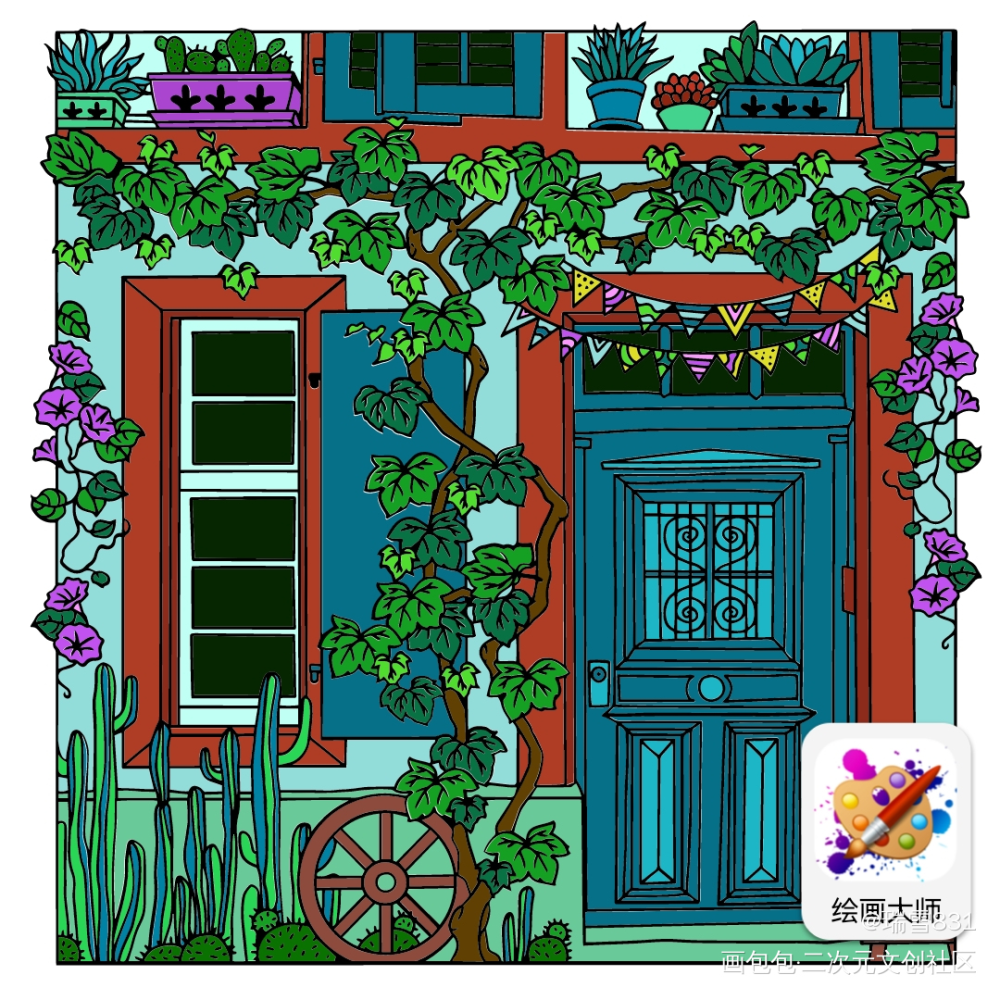 打卡21_风景绘画作品