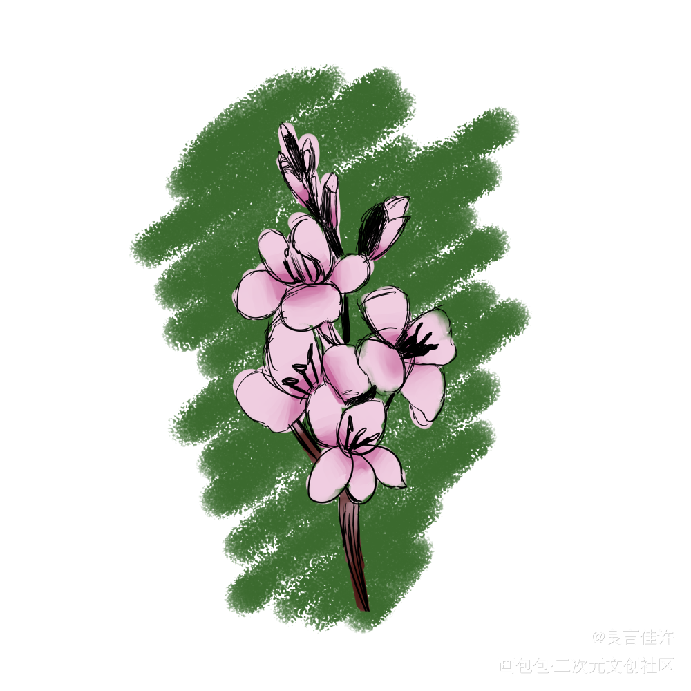 _平涂临摹绘画作品