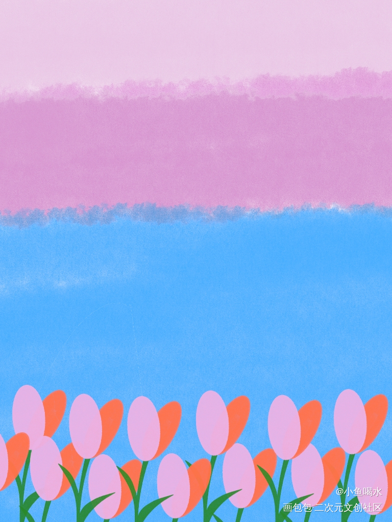 春天！_唤醒春日主题打卡绘画作品