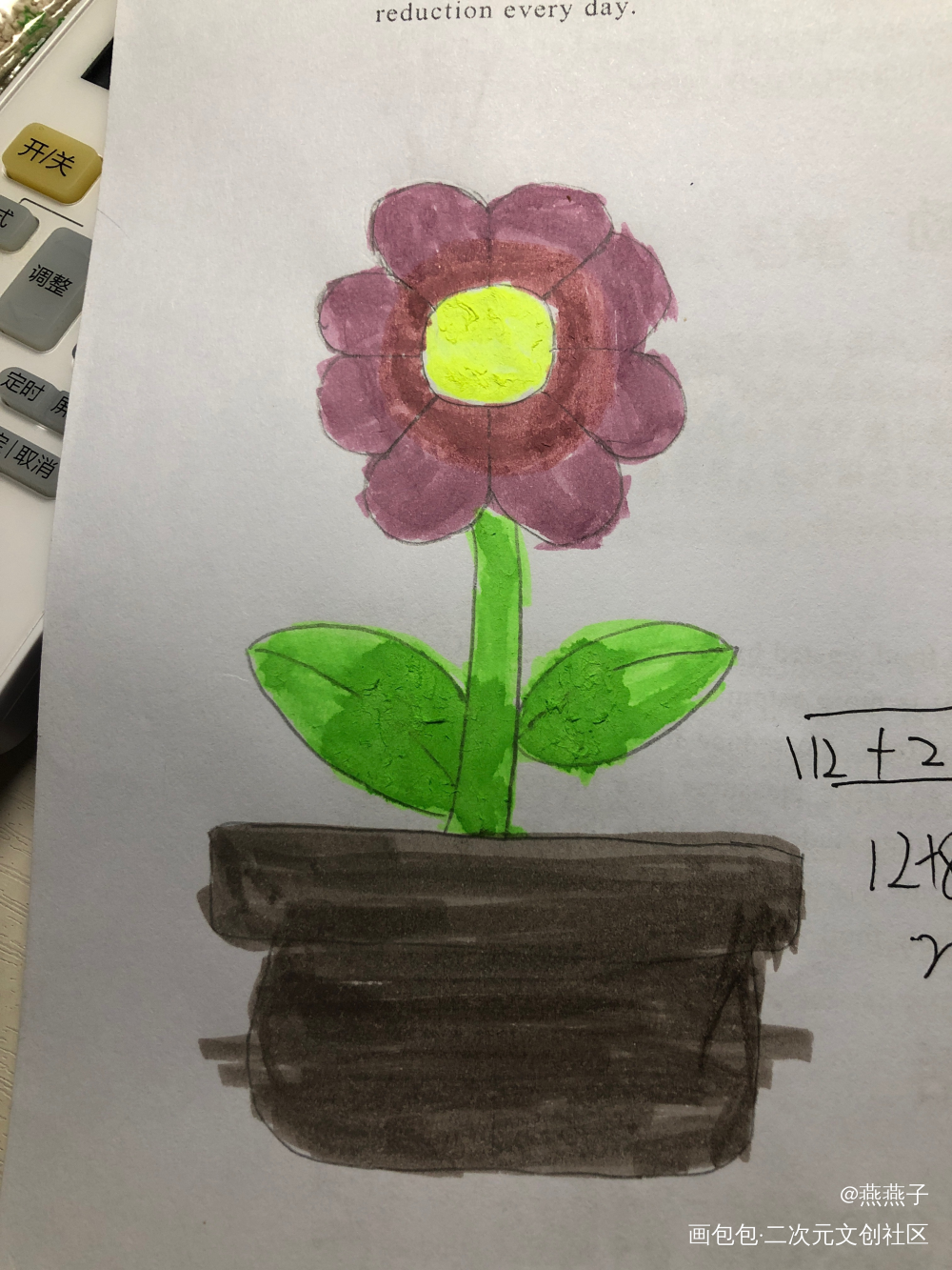 随笔_唤醒春日主题打卡绘画作品