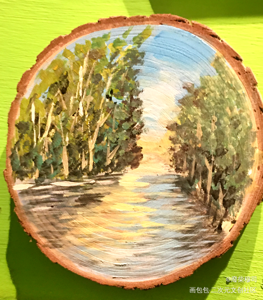 春日限定_色彩手绘绘画作品