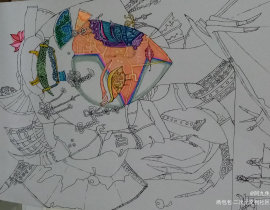 第五人格自创海报_绘画作品