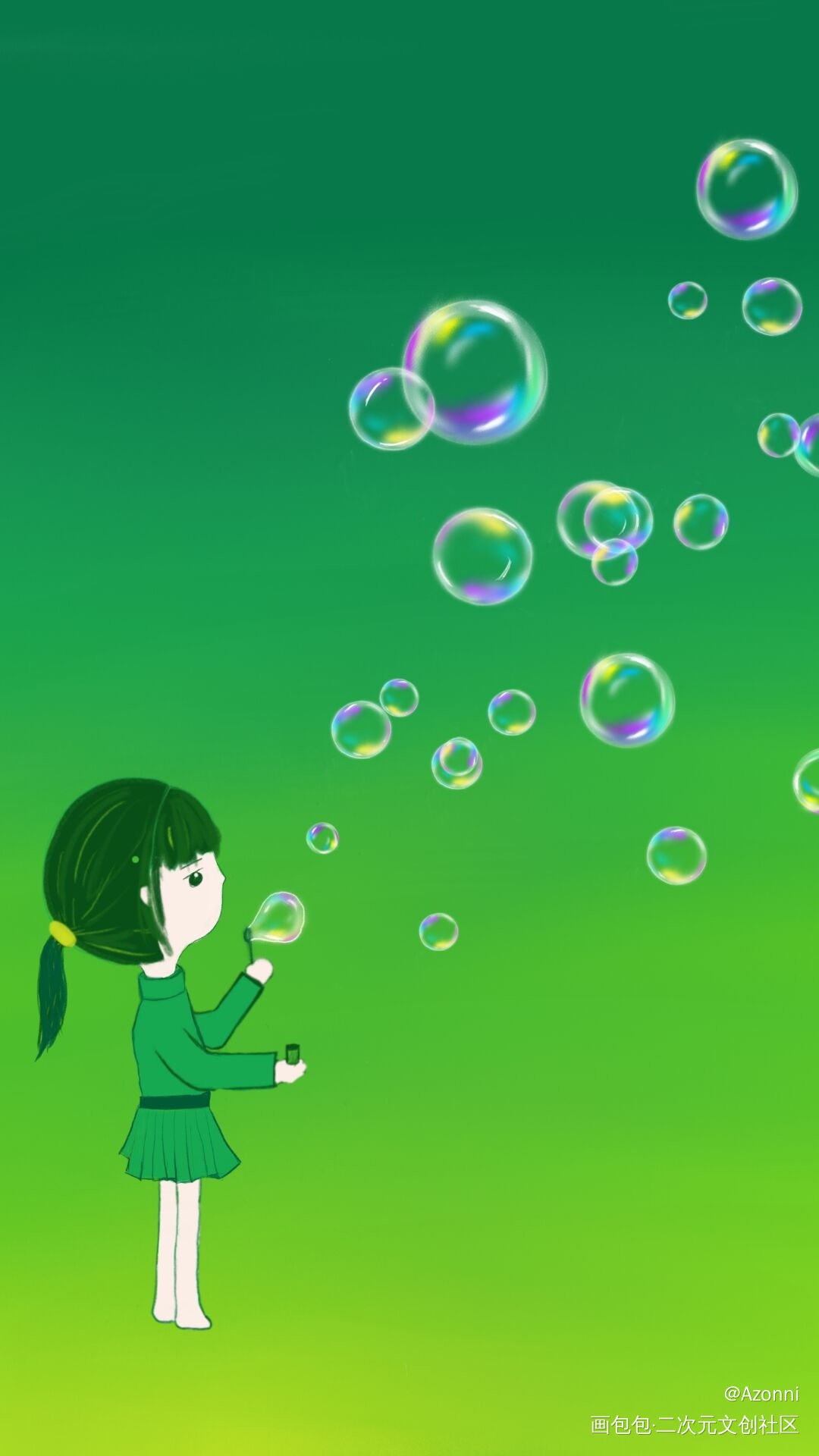 _画画绘画作品