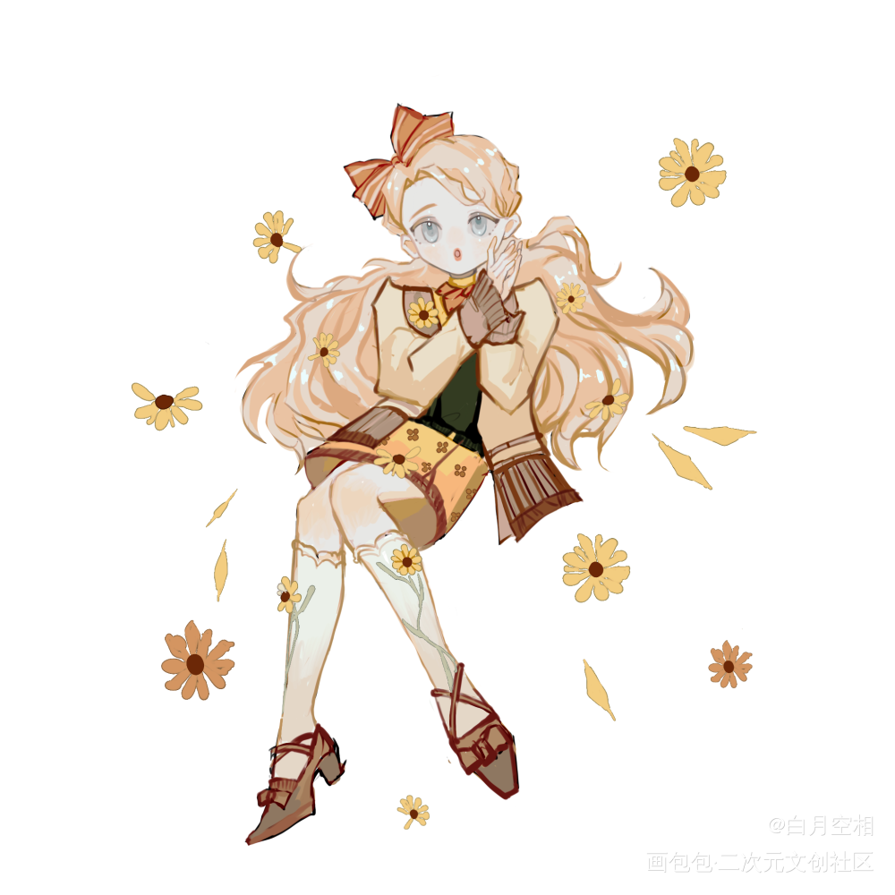 花园交响曲～_厚涂日系哈利波特魔法觉醒绘画作品