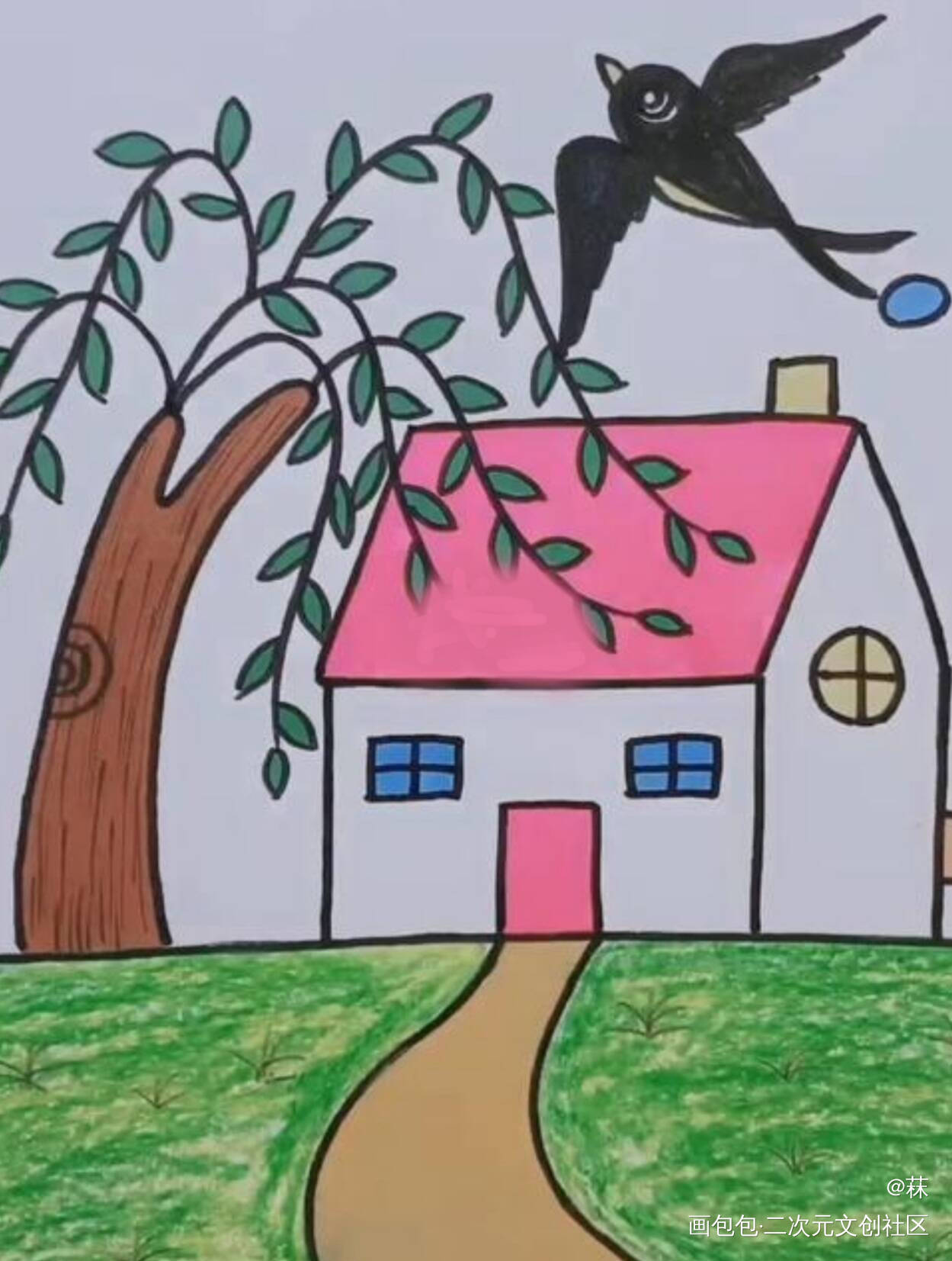 燕子_原创绘画作品