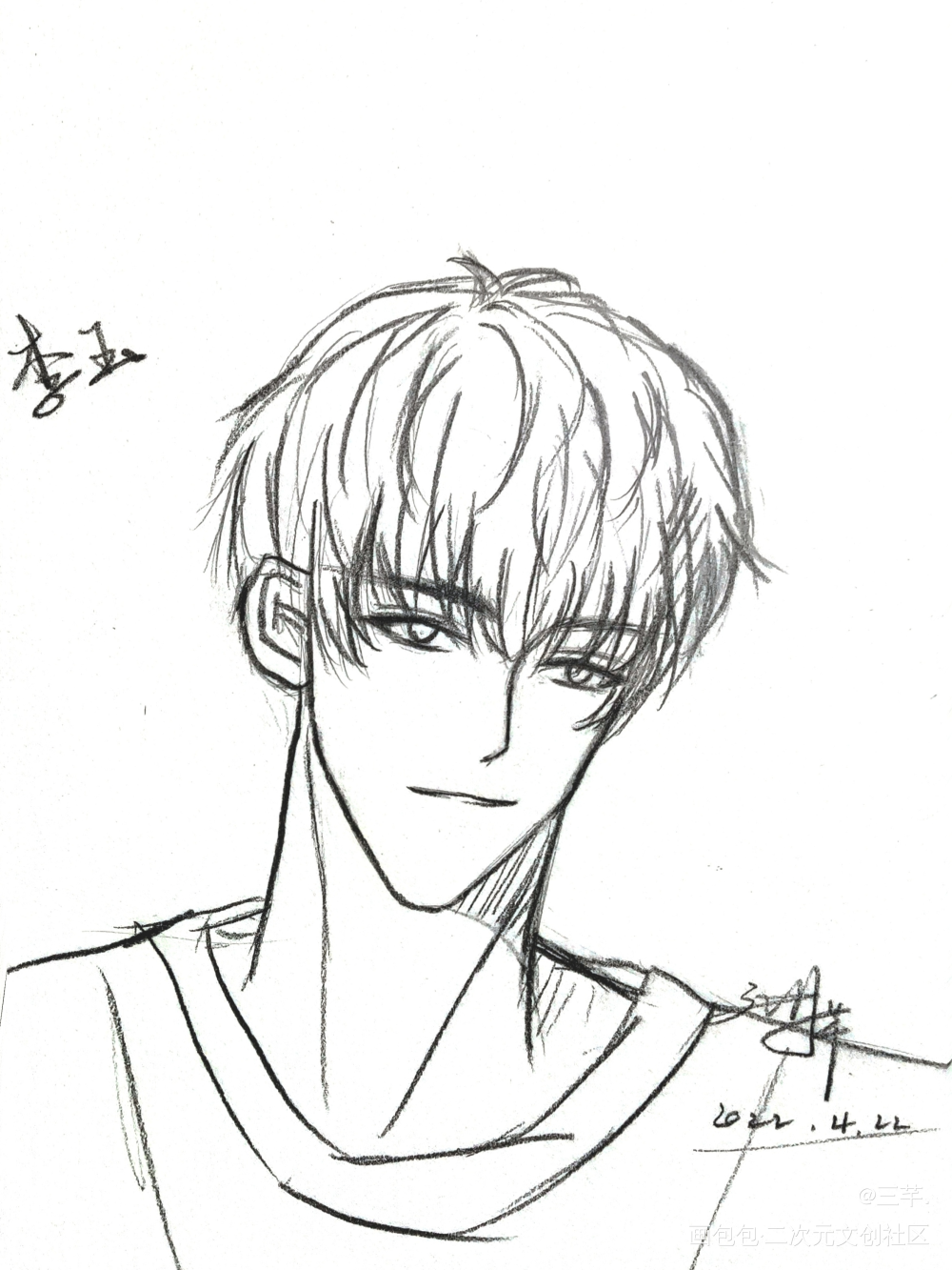 李简_你却爱着一个傻逼李简绘画作品