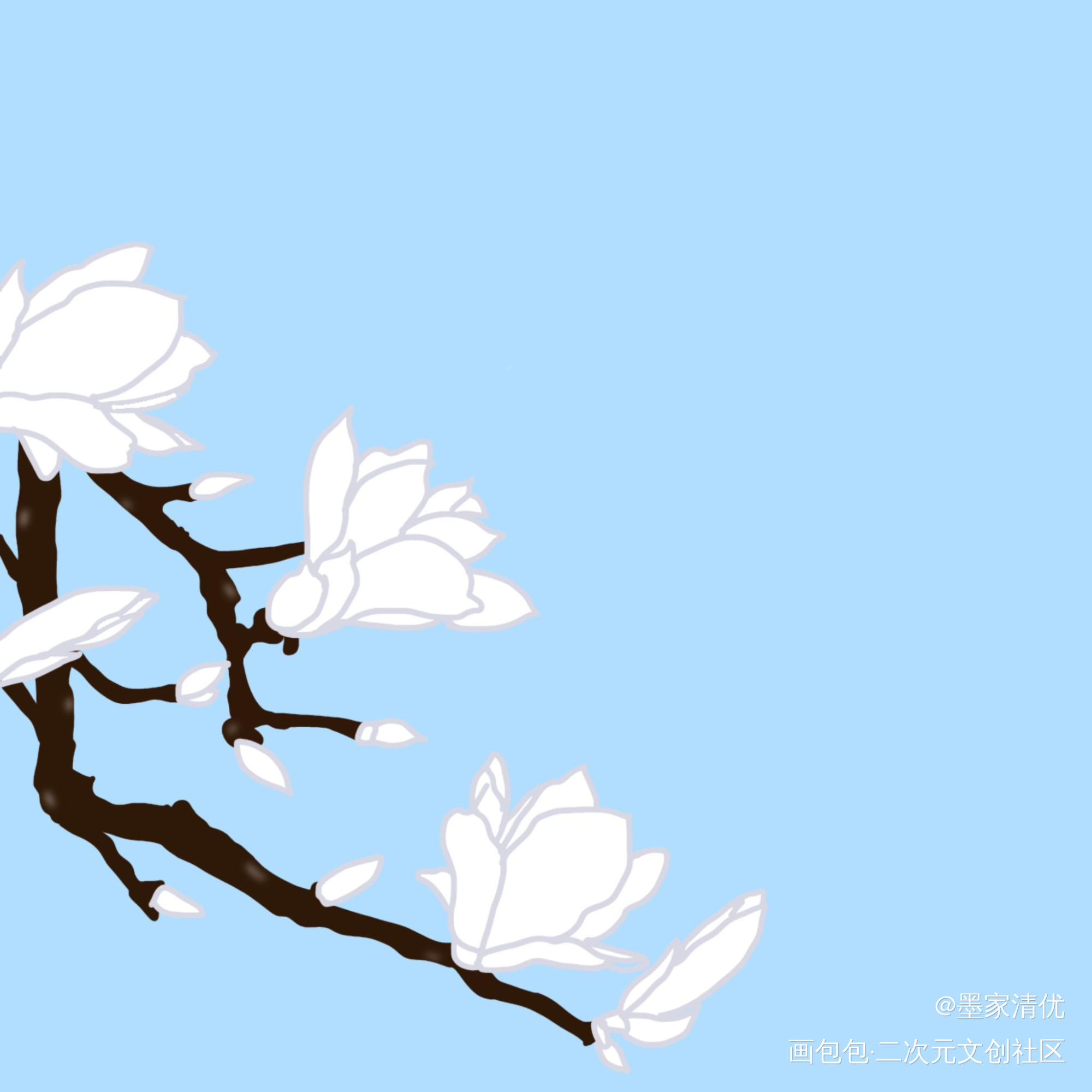 _手绘绘画绘画作品