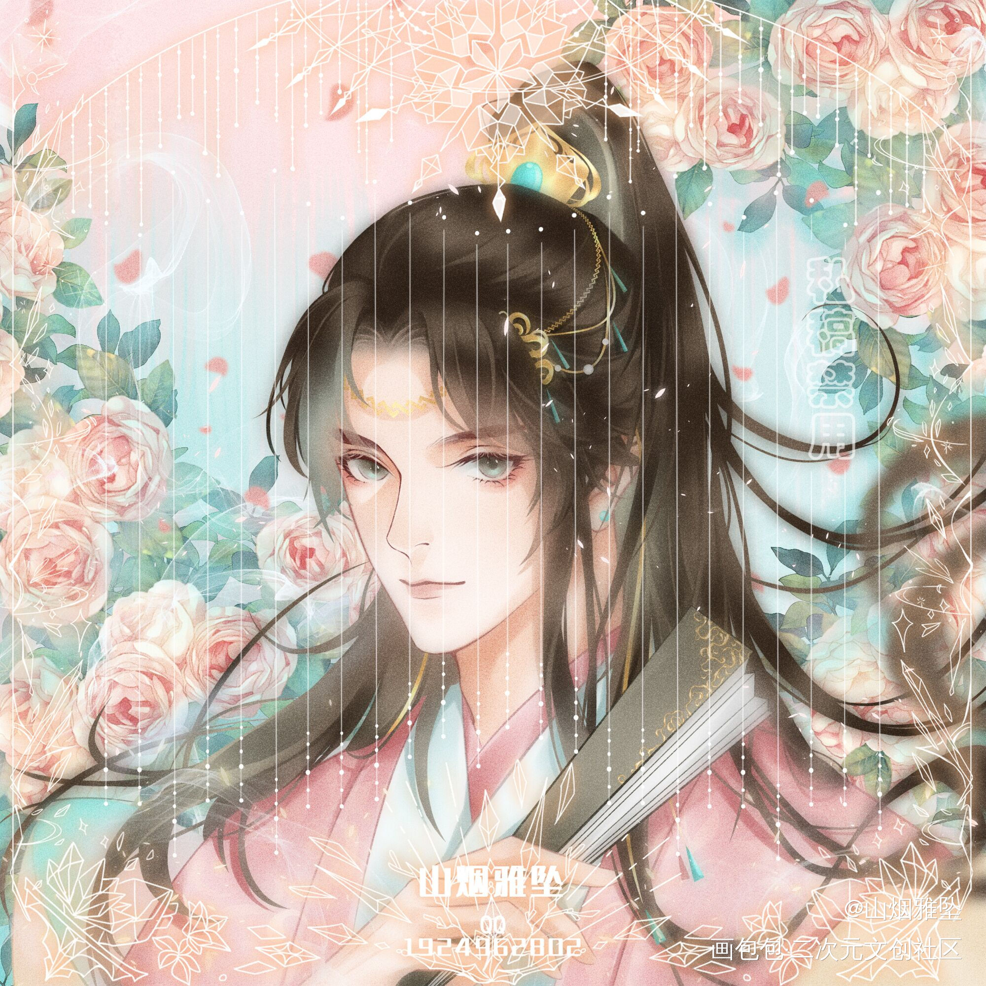 古风妹叔_谁把谁当真妹叔黎朔赵锦辛绘画作品