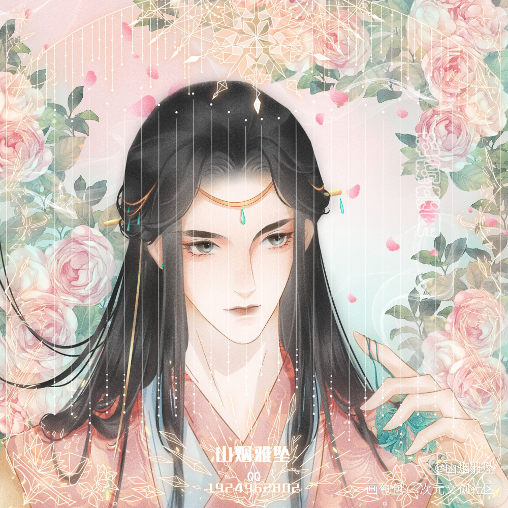 古风妹叔_谁把谁当真妹叔黎朔赵锦辛绘画作品