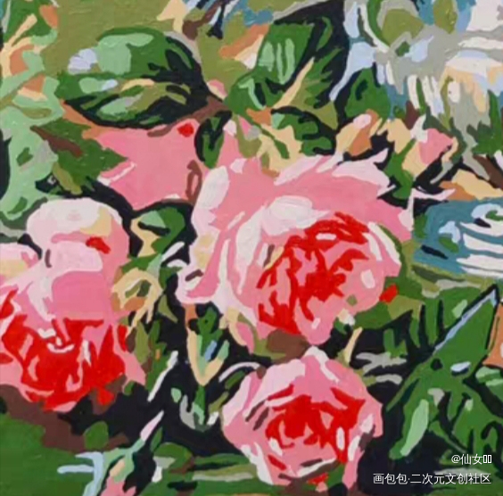 _平涂绘画作品