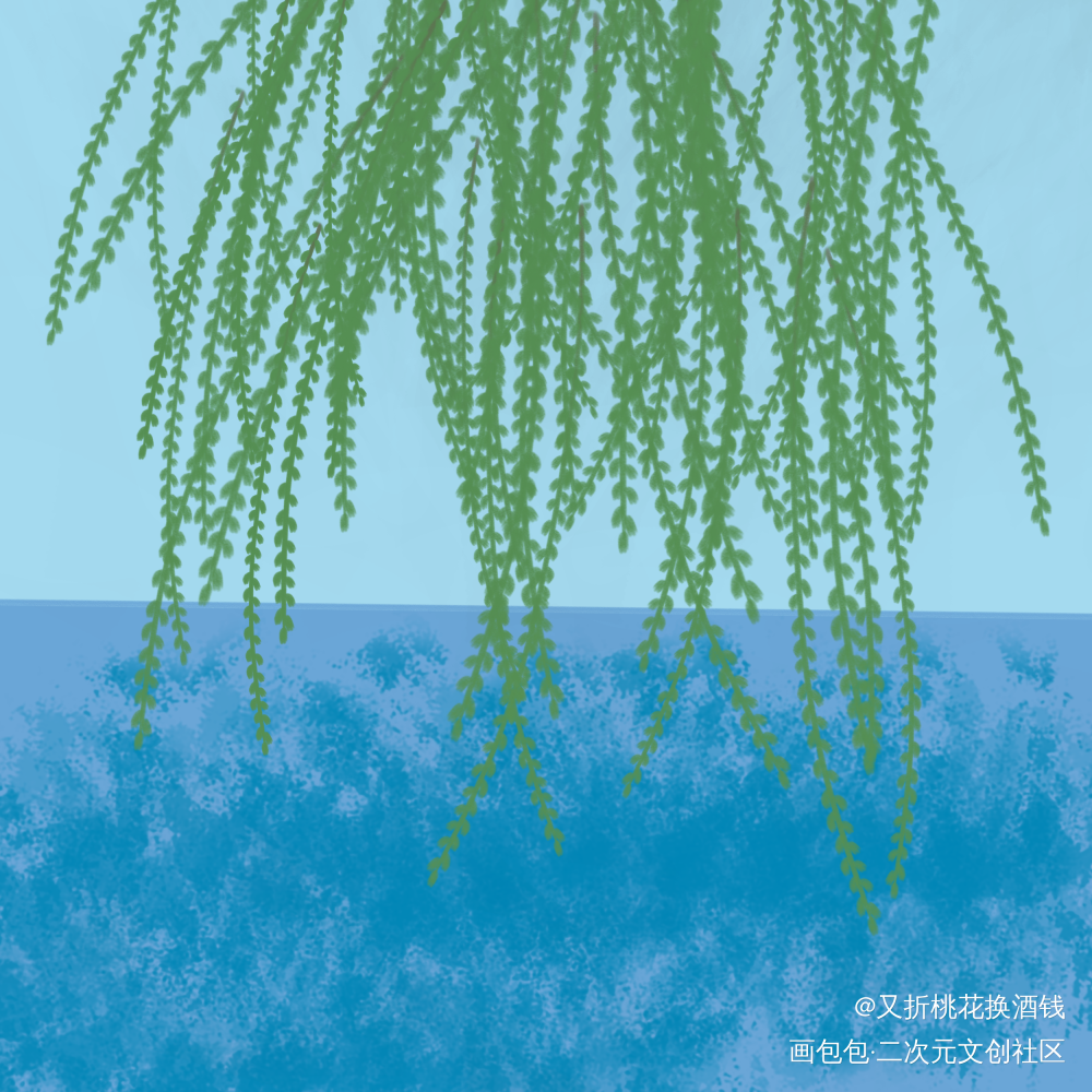 为了谷子_摸鱼页绘画作品
