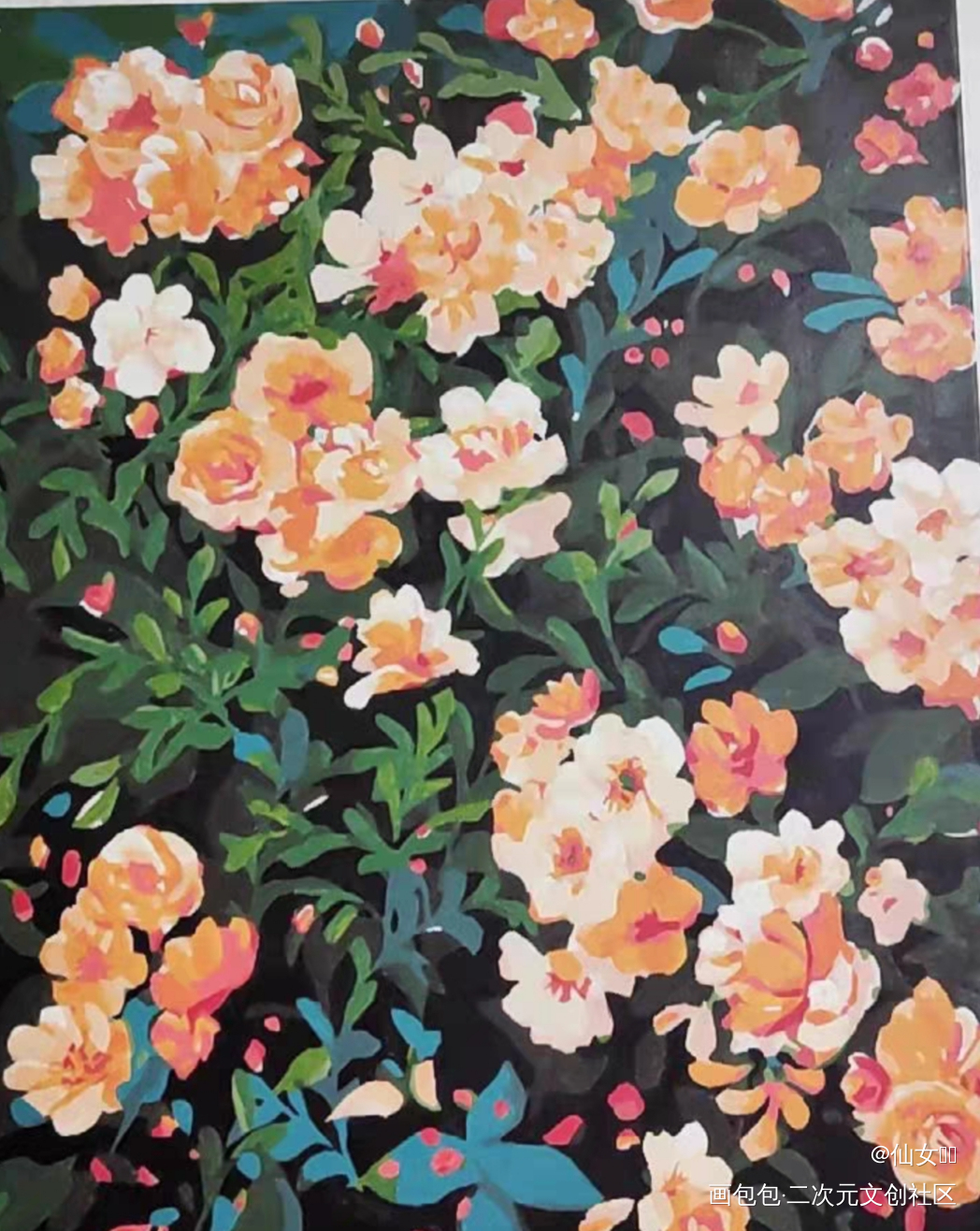 _平涂绘画作品