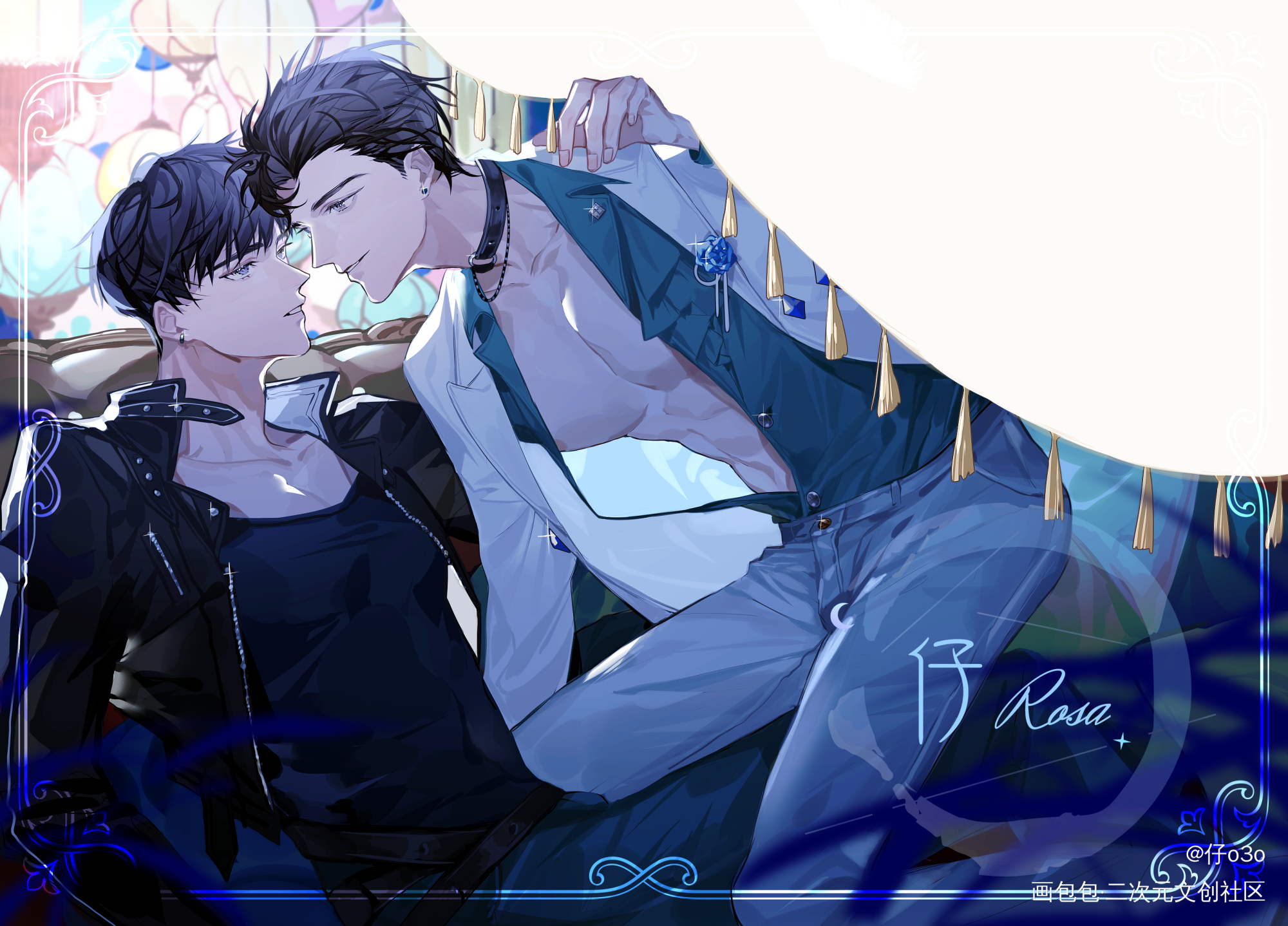 李简·爱在：_你却爱着一个傻逼188男团李简绘画作品