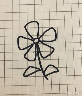 花_手绘绘画作品