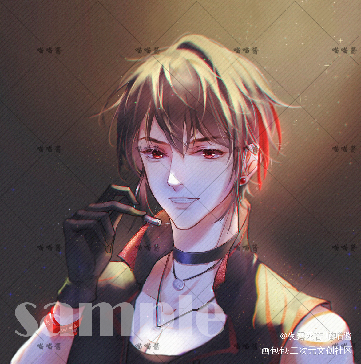 偶像忘羡_魔道祖师忘羡魏无羡绘画作品