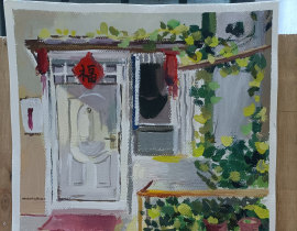 理想的小屋_绘画作品