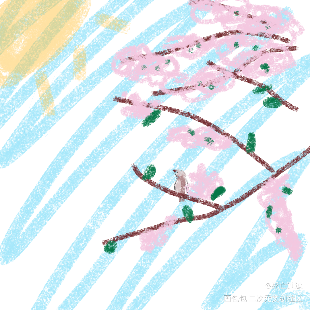 春日～_绘画绘画作品