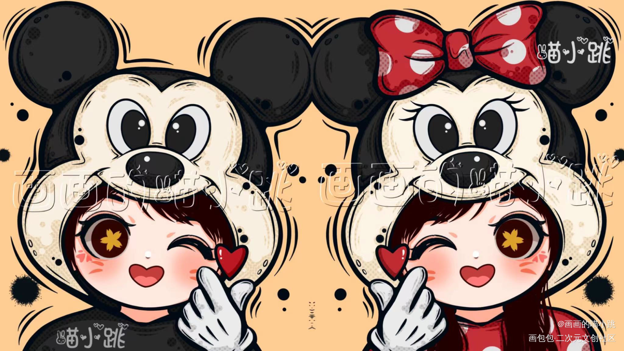 可爱头像_Q版头像头像约稿约稿绘画作品