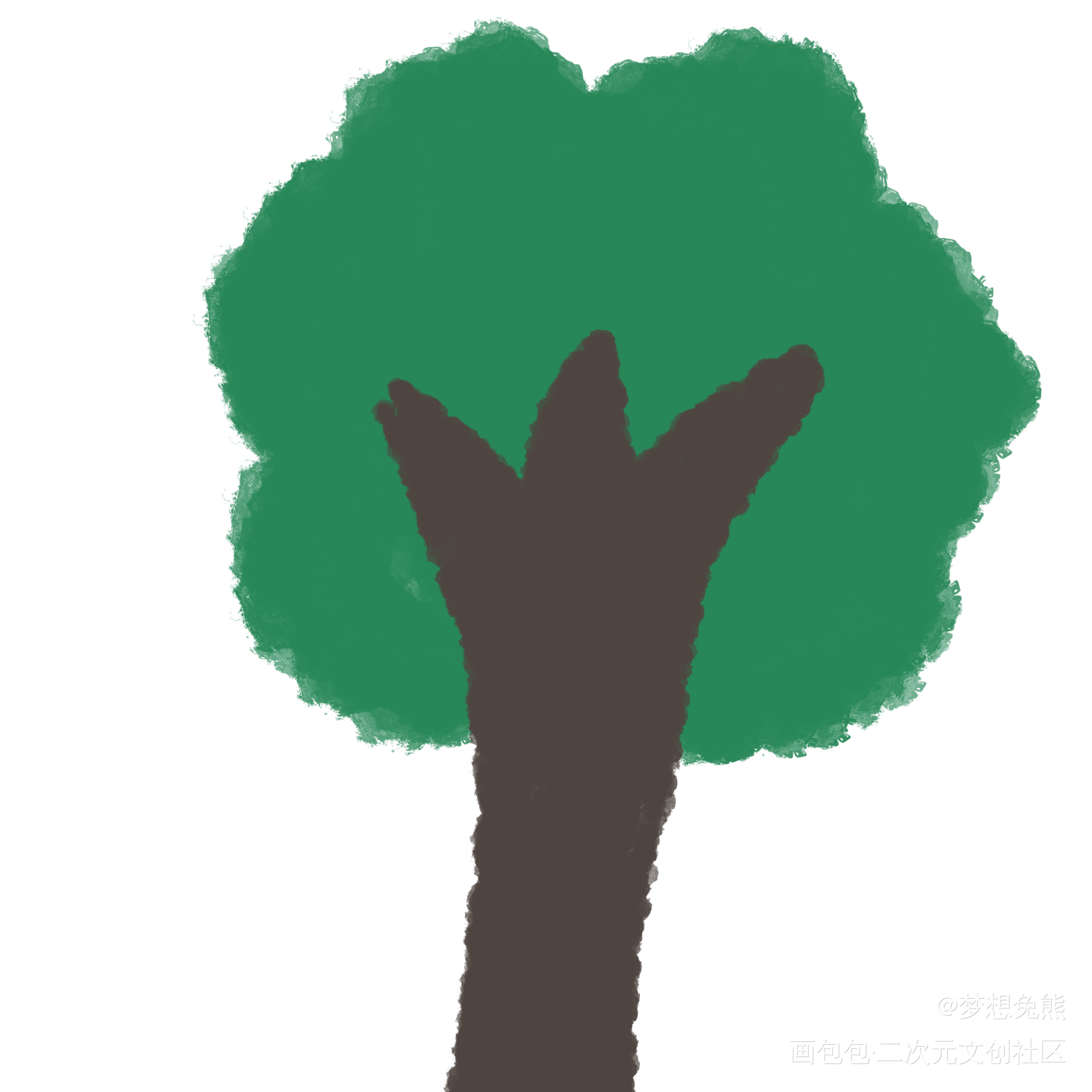 为了谷子_摸鱼页绘画作品