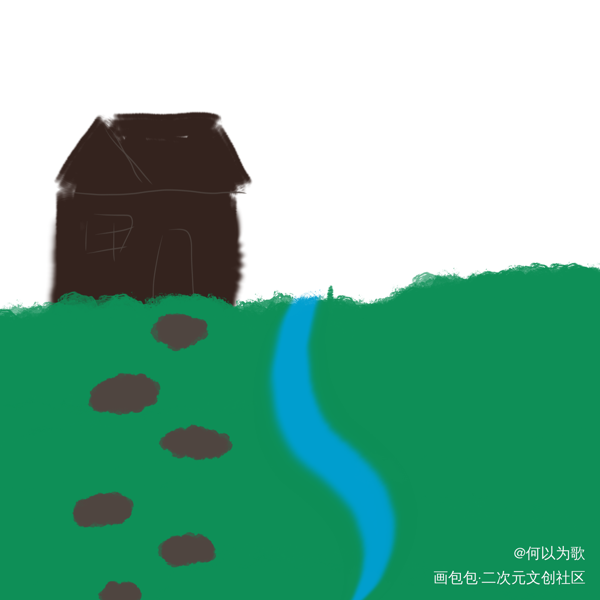 为了谷子_摸鱼页绘画作品
