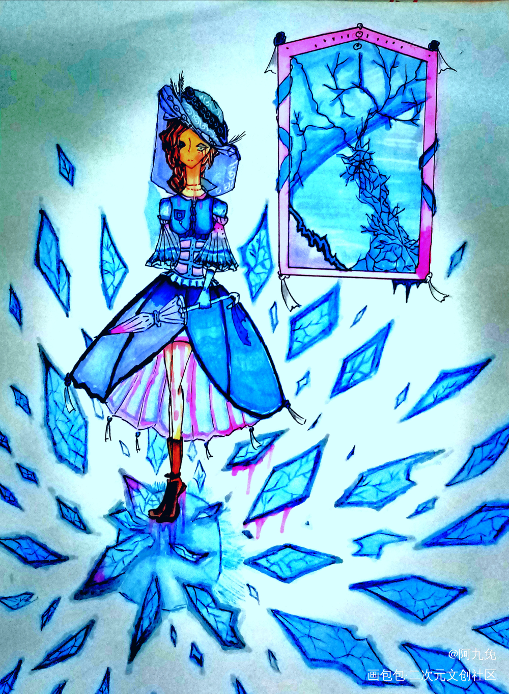 第五人格红夫人_第五人格红夫人绘画作品