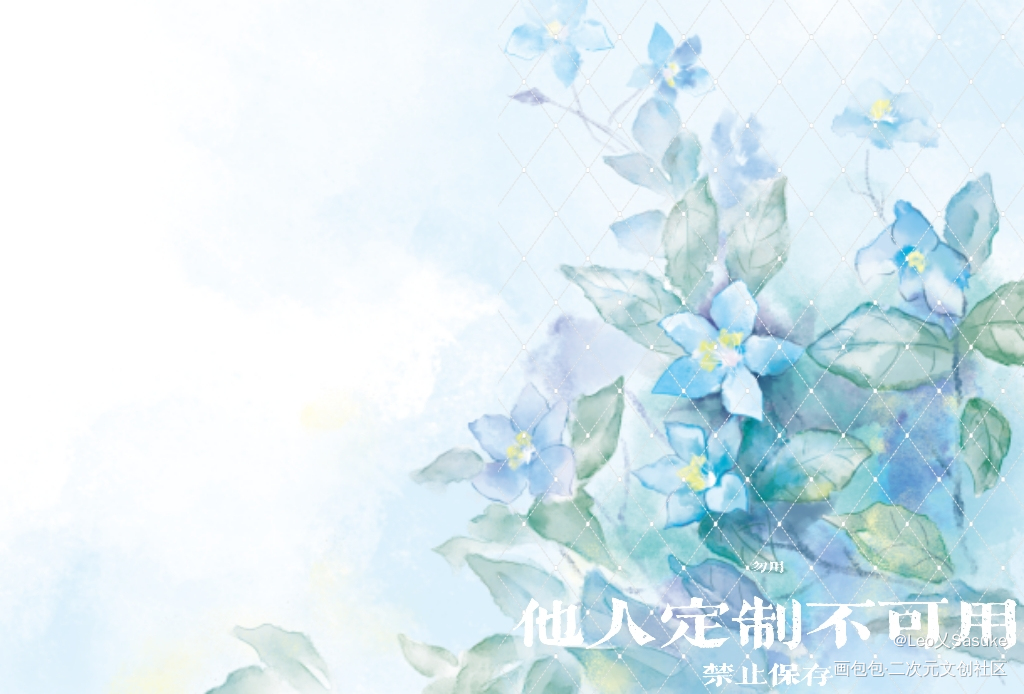 打卡_板绘水彩绘画作品